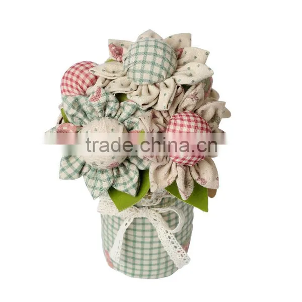 Handmade Fragrance Home Flower Decoration Filled With Activated Bamcoo Charcoal photo-3