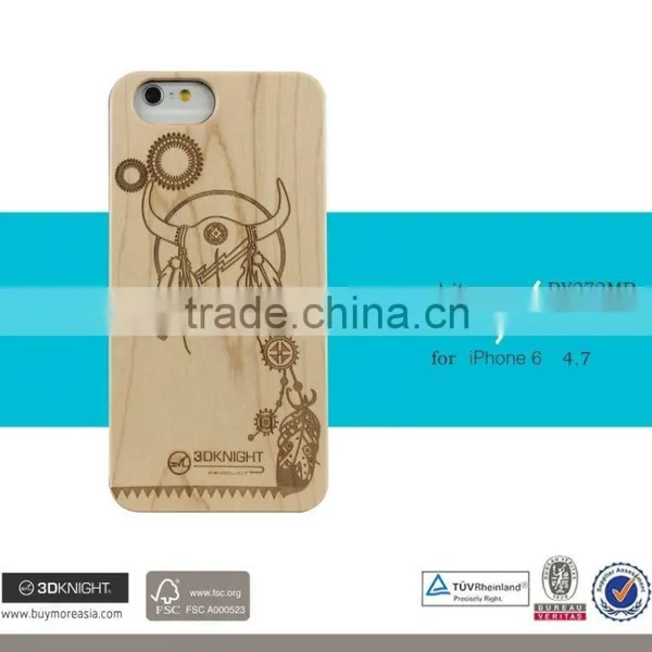 2016 Stylish Christmas Gift Genuine Rosewood Natural Carved Real Bamboo Wooden Hard Back Cover Protector for IPhone 6 6s Plus photo-6