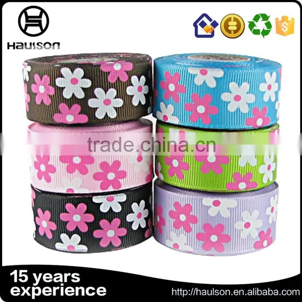 Custom Cheap Double Face Fashion Grossgrain Ribbon photo-3