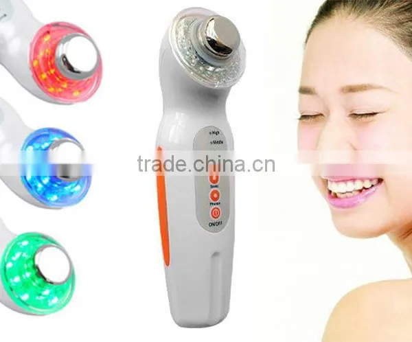 Factory Price 3mhz Ultrasonic Photon Facial Massager for Homeuse photo-2