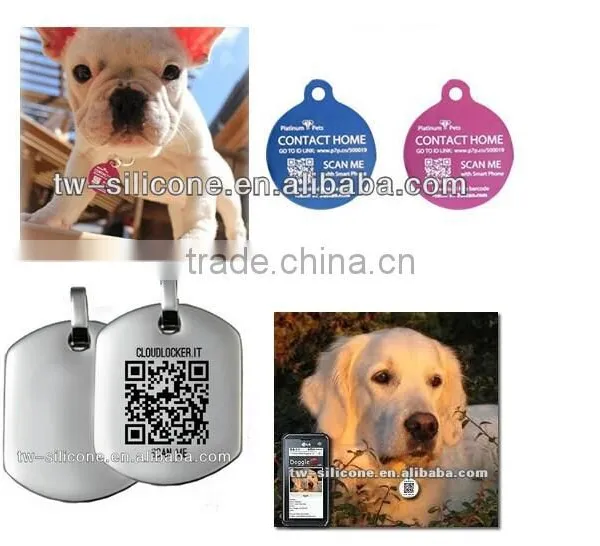 OEM Stainless Steel Metal Tag id Tags With Engraved Logo photo-5