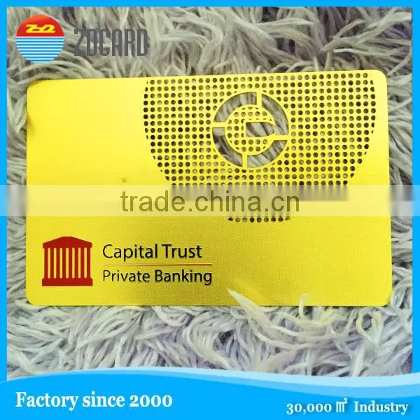 Common Engraved Metal Aluminum Card photo-4