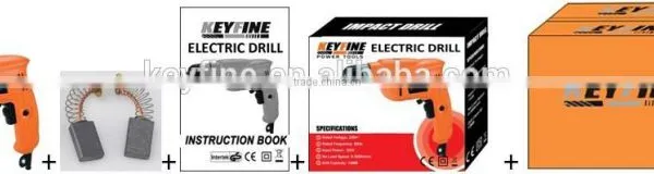 POWER TOOLS 10MM 450W HOT SELLING FAMILY ITEM HIGH QUALITY ELECTRIC DRILL FOR HOME USE photo-2