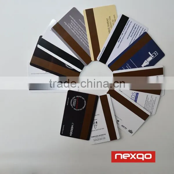 Blank Printable Loco Plastic Cards With Magnetic Strip photo-6