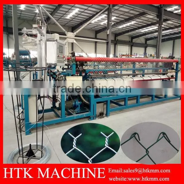 Best Selling Single/Double Wire Chain Link Fencing Weaving Machine Made In China photo-2