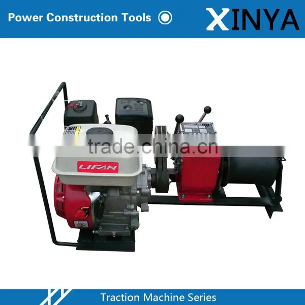 1 Ton Small Winch Petrol Engine Powered Winch photo-2