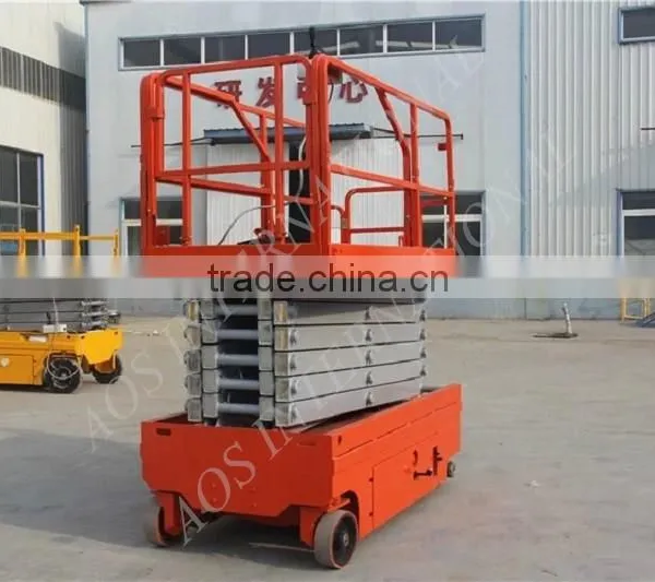 Hydraulic Self-propelled Electric Scissor Lift With Working Height 8m photo-6