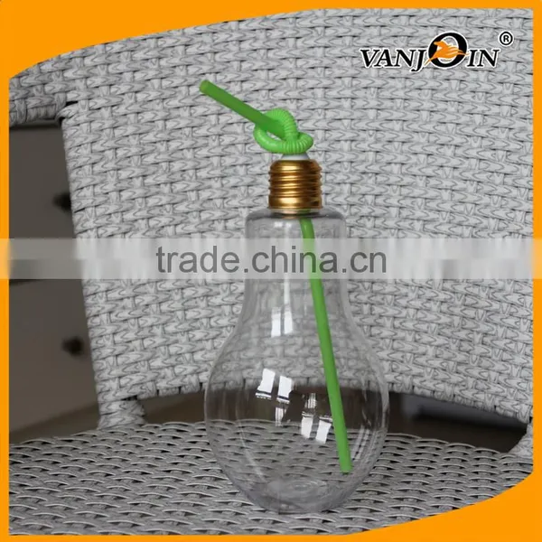 Plastic Light Bulb Terrarium Plants Container With Breath Hole photo-5