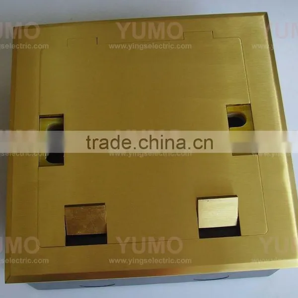 Floor Socket (Ground Socket) Open Type YUMO-180KC With 4ways Europe Type Socket photo-3