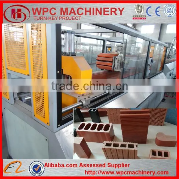 PP/PE/PVC WPC Wood Plastic Decking Machine on Low Price photo-3