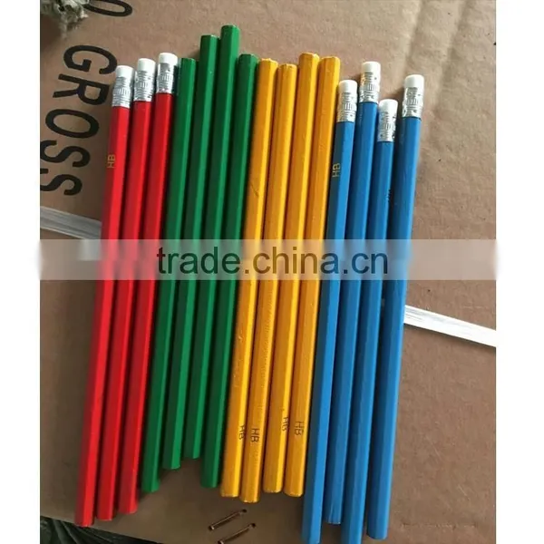 Custom LOGO HB Pencils With Eraser Topper photo-5