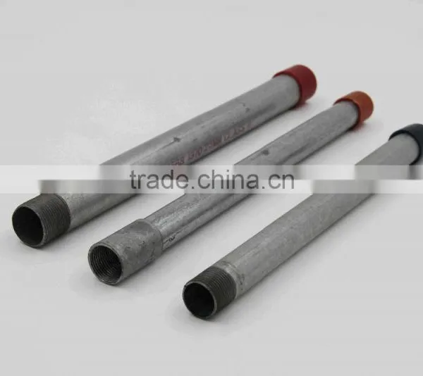 ASTM A53/A500, BS 1387-Hot Dipped Galvanized Steel Pipe -Threaded, Coulping, PVC Cap015* photo-3