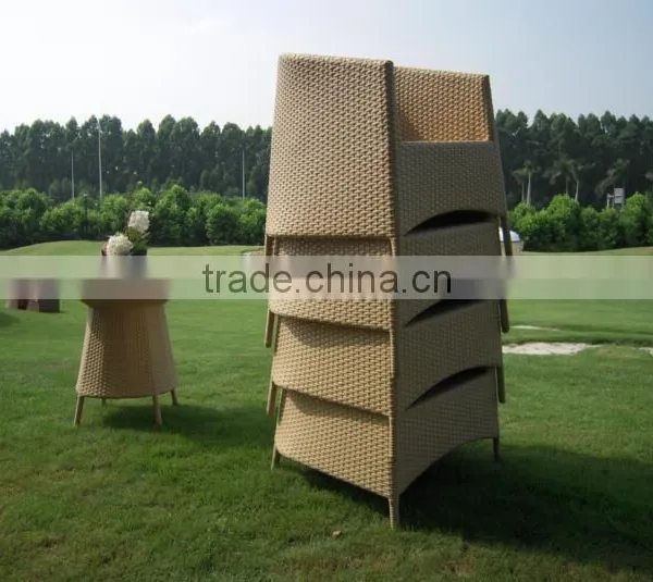 Leisure Wholesale Outdoor Wicker Stacking Chair photo-2