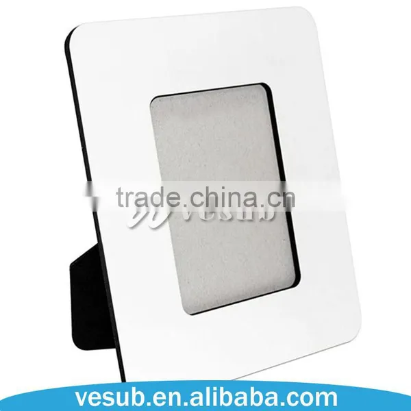 Customized Sublimation Heat Press Printing Hardboard Frame With Black Rim photo-3