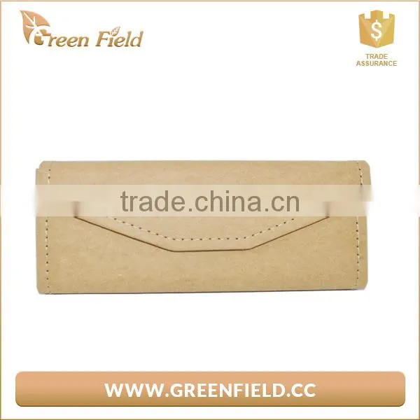 Kraft Paper Triangle Folding Sunglass Case,fashion Foldable Glasses Case photo-3