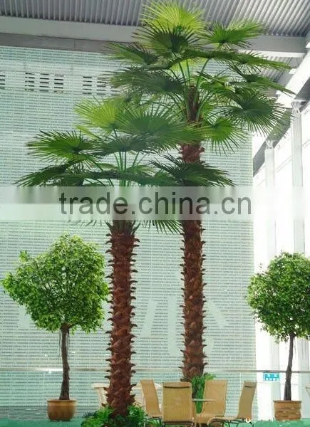 UV Proof Artificial Outdoor Palm Trees Hot Sale Artificial Plastic Palm Tree photo-5