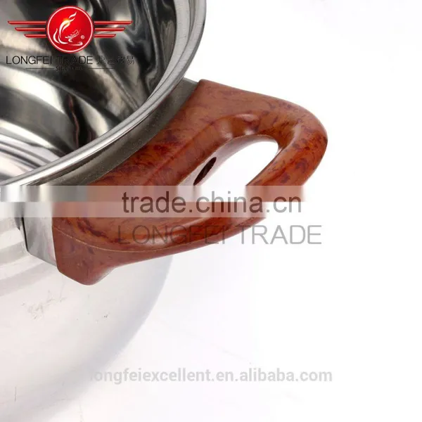 Heat Insulation Handle Stainless Steel Soup Pot Set/cooking Pot/camping Pot photo-5
