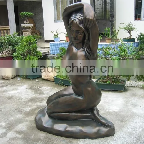 Fiberglass Park Lady Sculpture photo-4