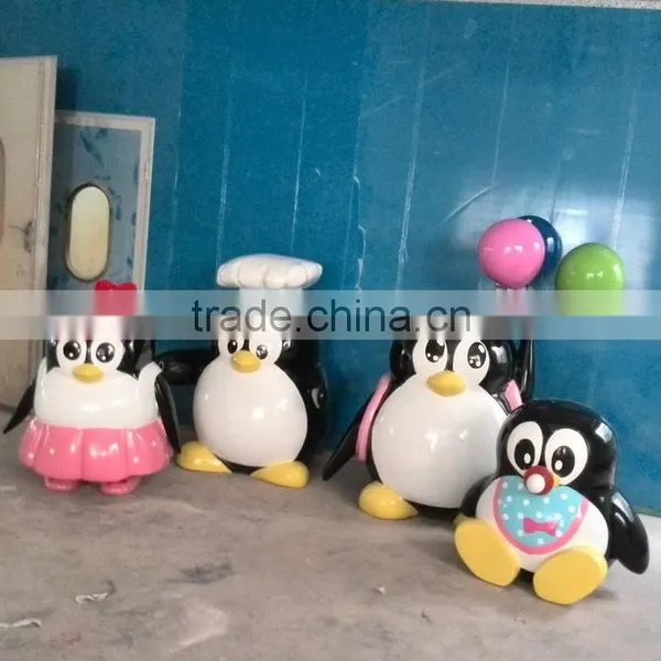 Fiberglass Cartoon Penguin Mascot photo-3