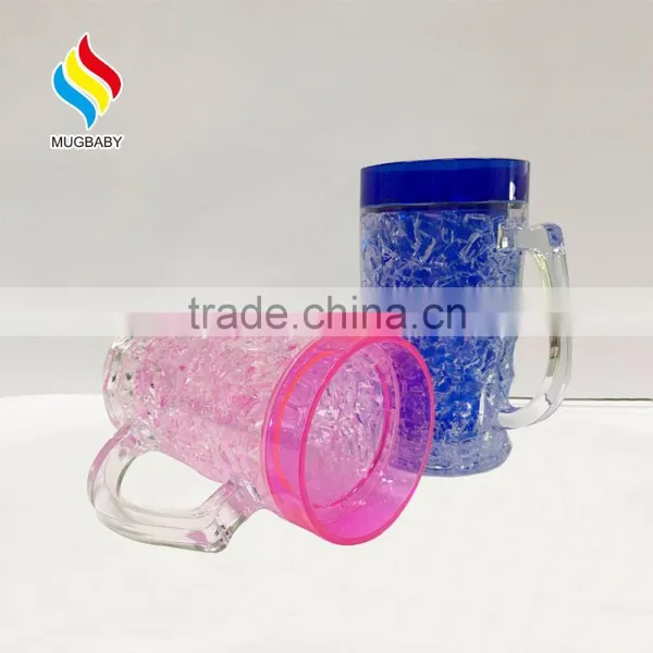 Hot Sale Plastic Ice Beer Mug With Customer Design photo-5