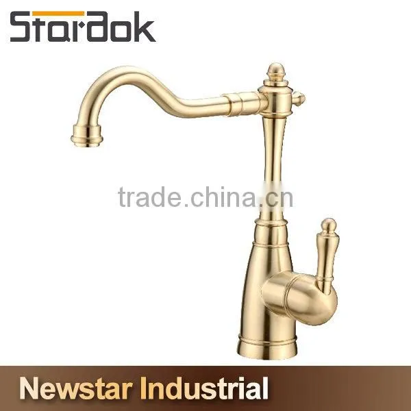 Star.aok Antique Design Drinking Water Faucet Gold Faucet Kitchen Faucet Granite Faucet photo-6