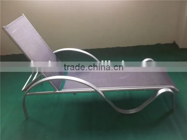 Mesh Aluminum Sun Lounge Chair photo-3