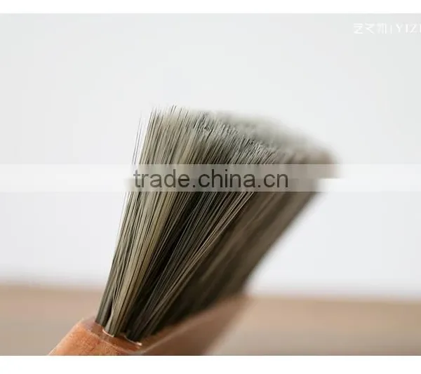 Wood Handle Plastic Cleaning Home Brush photo-3