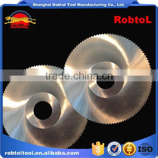 6'' HSS Circular Saw Blade Slitting Disc Cutters Slot Mill Cutting Grooving Blade for Plastic Metal Cutting photo-6