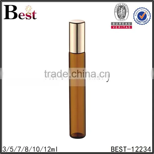 5ml Amber Perfume Roller Ball Bottle With Screw Cap photo-3