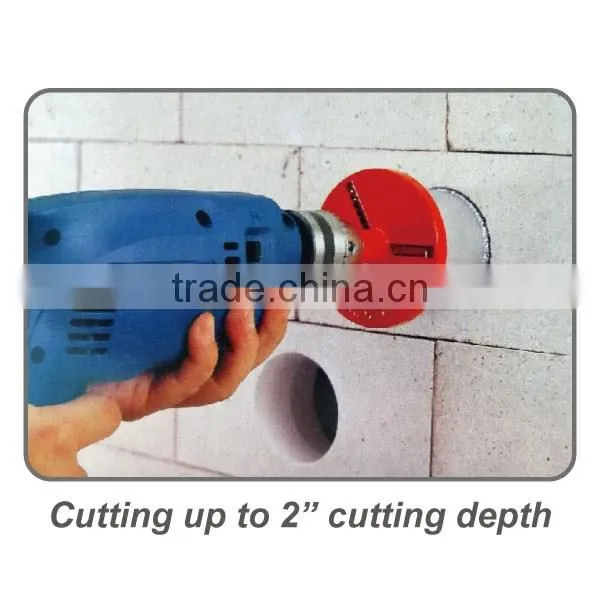 Tungsten Carbide Gritted Hole Saw Set photo-4