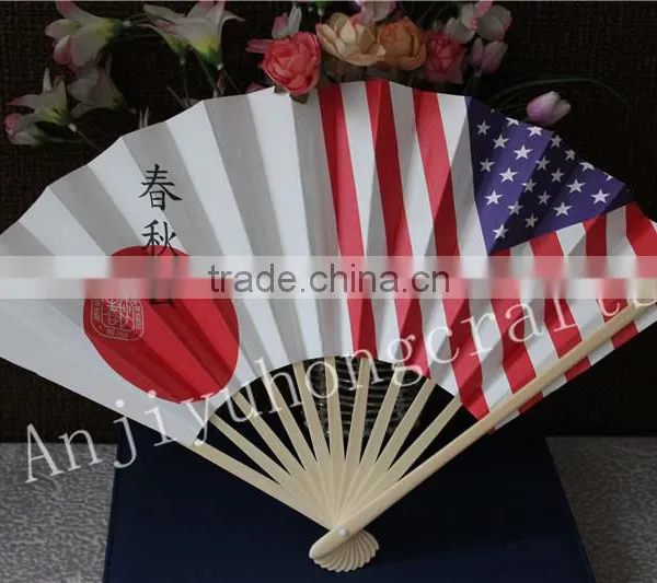 Custom Printed Japanese Paper Hand Fan photo-3