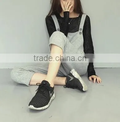 New Overalls Female Trousers/han Edition Show Thin Overalls photo-3