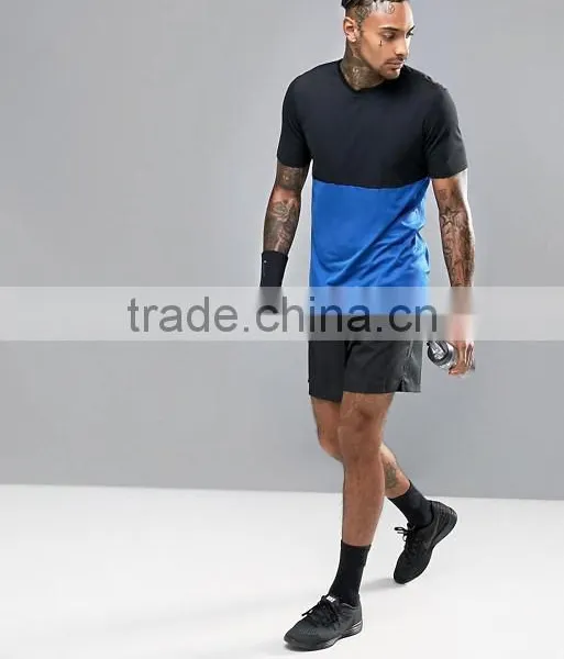 High Quality New Design Custom 100% Polyester Black Men's Fashion Gym Sport Running Shorts photo-4