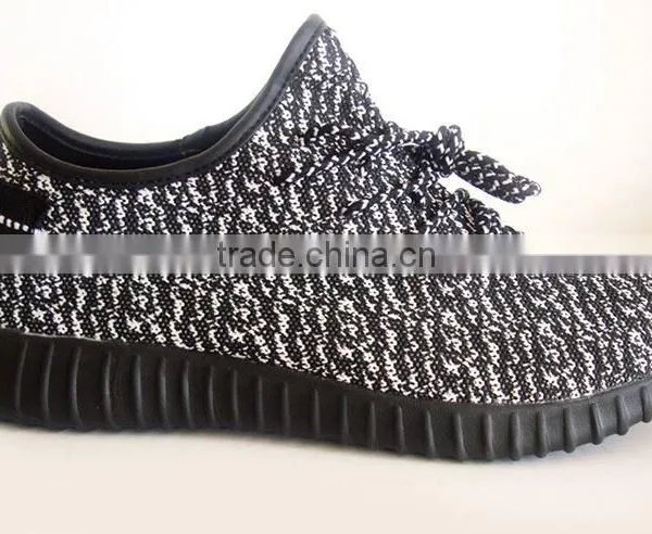 Black and White Upper Training Black Outsole EVA Sneakers Shoes Men photo-2