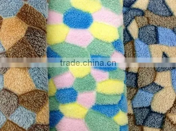 Super Soft Printed Jacquard Coral Fleece Blanket photo-4