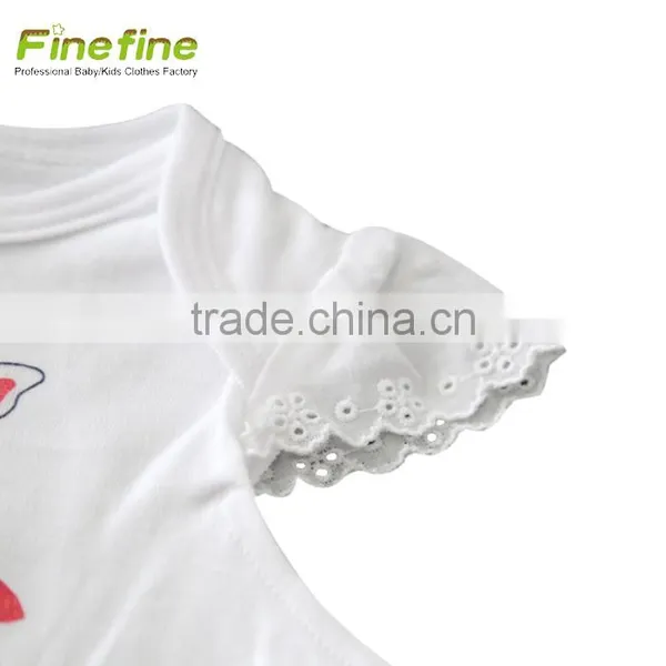Baby Girl 2 Piece Clothing Set Little Girl Print Short Set Baby Clothes photo-4