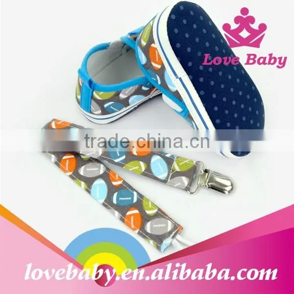 Footwear Chinese Walk Canvas Boy Soft Sole Baby Shoes Matching Infant Pacifier Clip photo-6