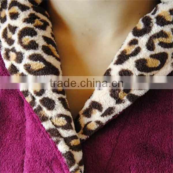 Women's Leopard Collar Plush Pyjama photo-6