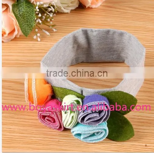 Sweet Children's Lace Chiffon Headband For Girls, Flower Fashion Lovely Headwear Accessories photo-3