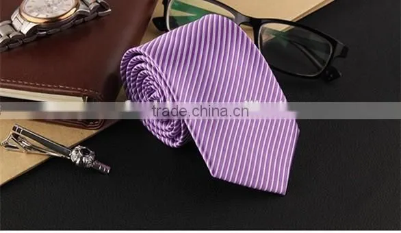 New Design Business High Quality Men Stripe Tie photo-6