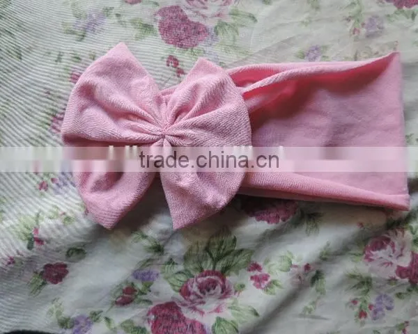 Kids Girl Flower Raglan Hairwear Persnickety Remake Cotton Bowknot Baby Girl Headbands Children Craft Hairband Wholesale 2016 photo-6