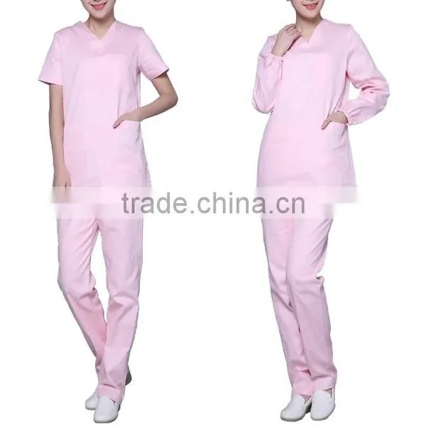 New Style Hospital Uniform Cotton Nurse Uniform Fabric for Sale photo-2