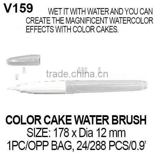 Watercolor Paint Tray, Round Plastic Paint Brush Washer photo-5