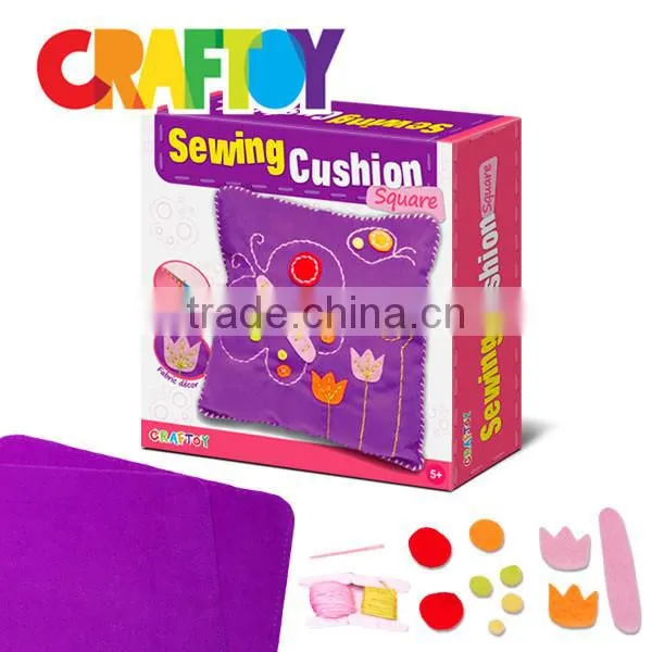DIY Kit Toy do it Yourself Sewing Square Cushion photo-3