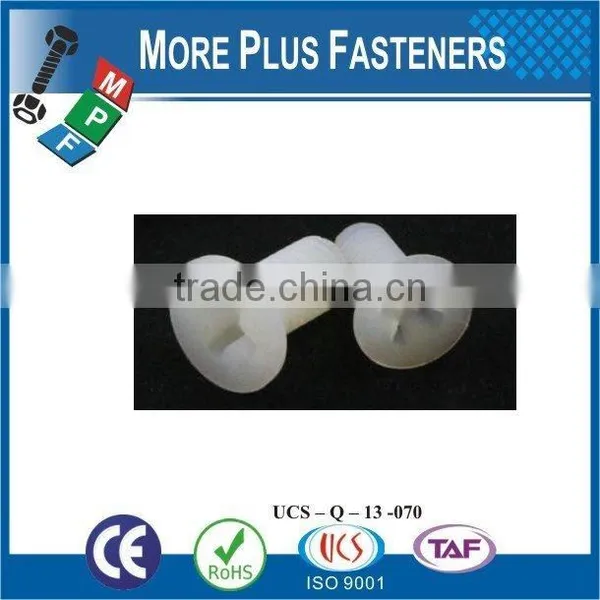 Made in Taiwan High Quality Phillips Flat Head Screw for Nylong Screw for Plastic photo-4