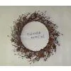Artificial Wreath With Berries photo-3