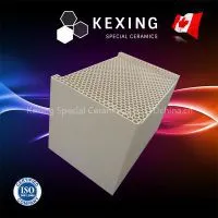 Honeycomb Ceramic Monolith Heat Sink Media