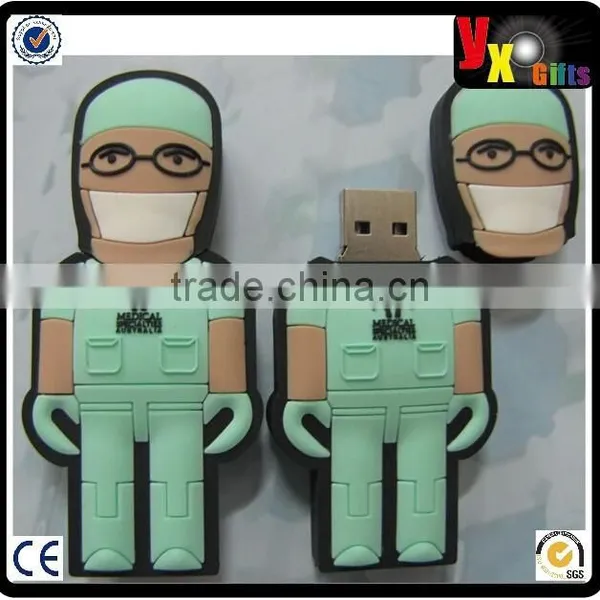 PVC Material and 32MB-64GB Capacity Swivel Usb Flash Drive