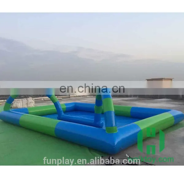 HI Hot Sale Kids Game Race Track, PVC Tarpaulin Inflatable Ball Pool, Inflatable Race Tracking Field photo-3