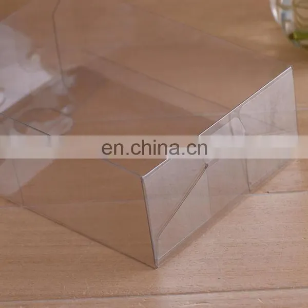 Wholesale Customized PVC Square Transparent Packing Box, PET Clear Folding Box, Pvc Blister Box photo-4